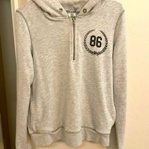 PINK by Victoria’s Secret Grey Hoodie Sweatshirt S
